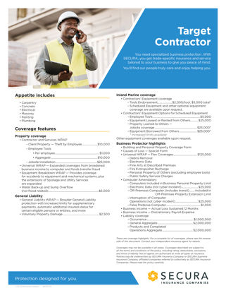 Target Contractor Sell Sheet